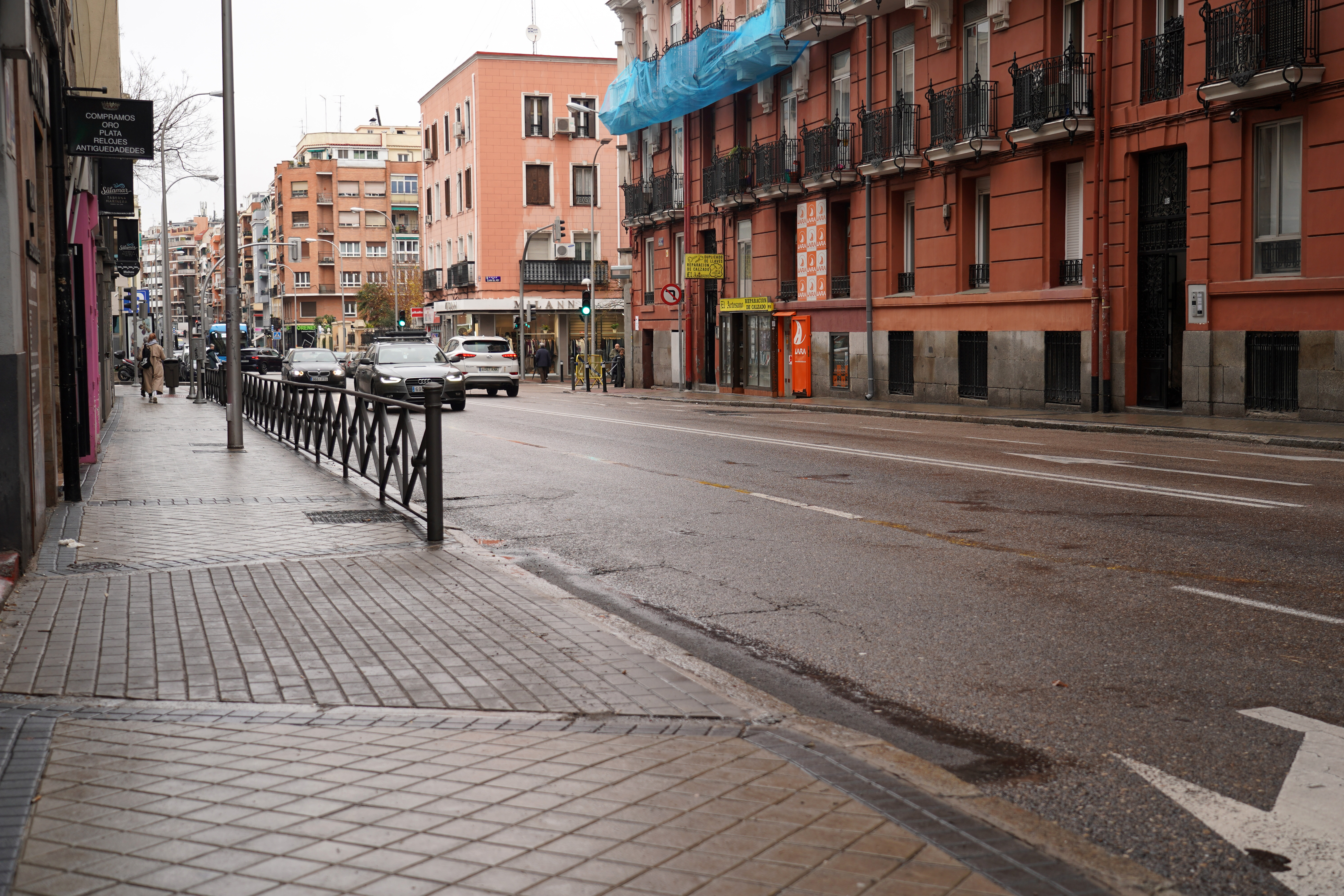 Calle Cartagena tras la remodelaci&oacute;n